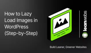 Thumbnail for guide on lazy loading images in WordPress.